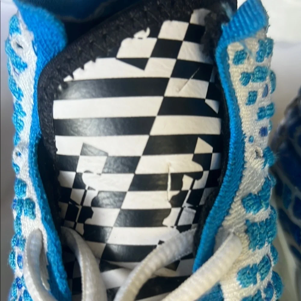 Nike Blue and White Performance Sneakers # 207